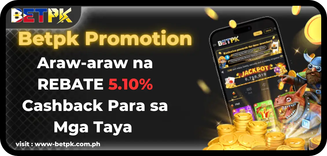 bonus REBATE betpk